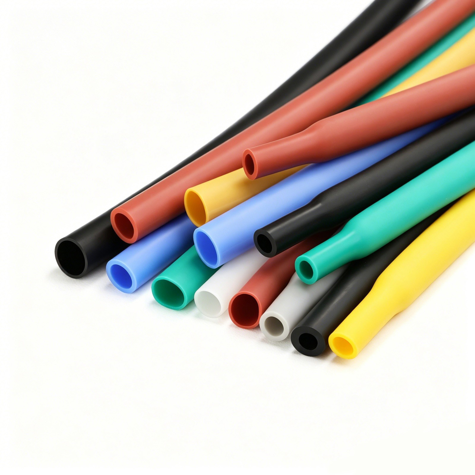 Silicone Heat Shrink Tube 1.7:1 Shrink Ratio Flexible Shrink Sleeve Ø 0.8 – 30mm