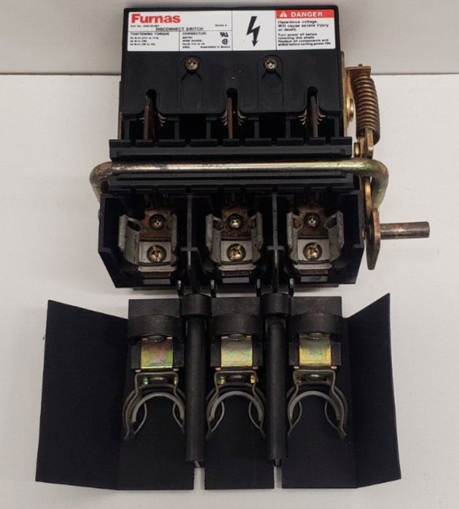 GUARANTEED! FURNAS DISCONNECT SWITCH D46120-001