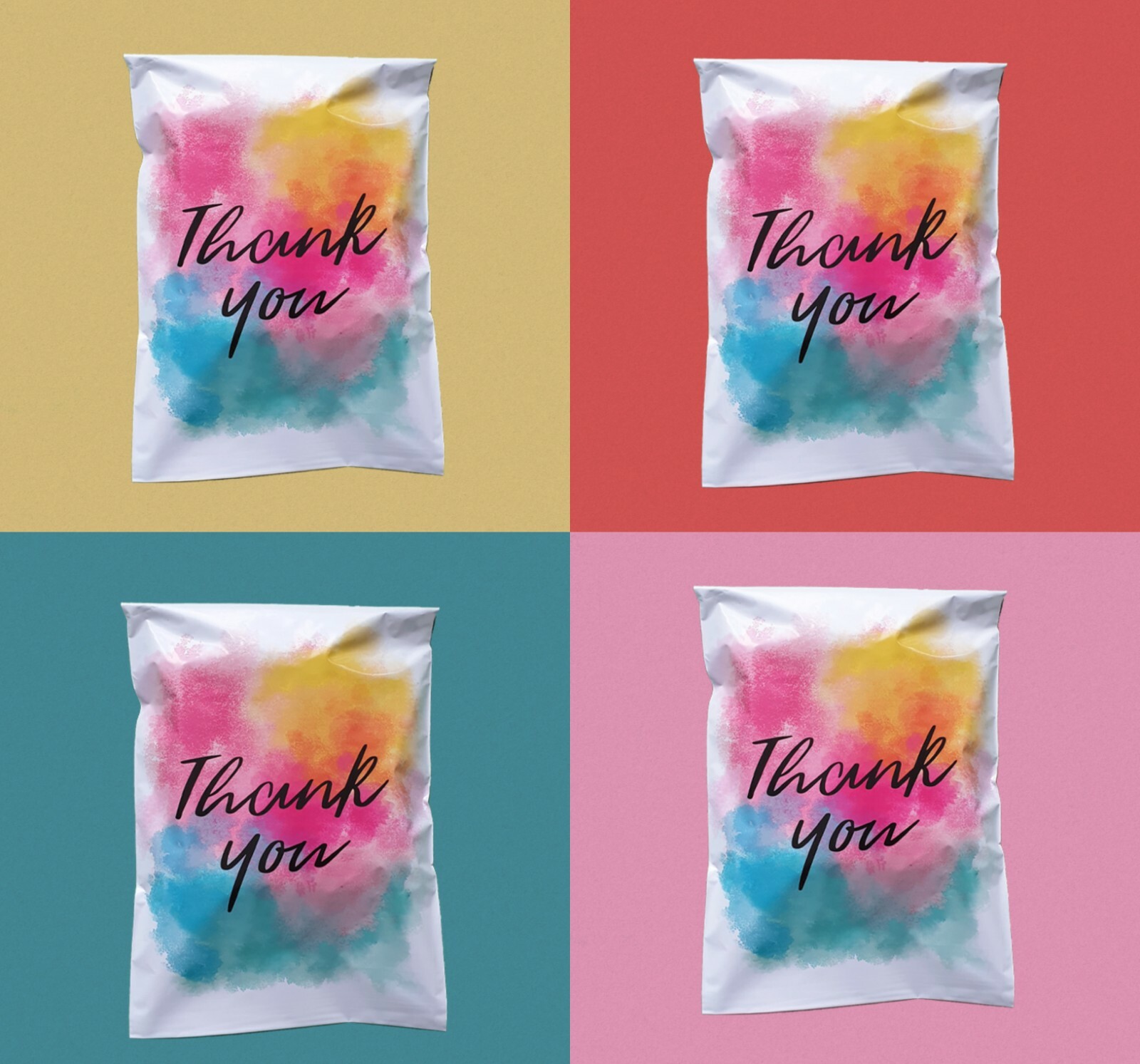 10×13 Poly Mailers Designer Self Adhesive Shipping Envelope Bags Choose design