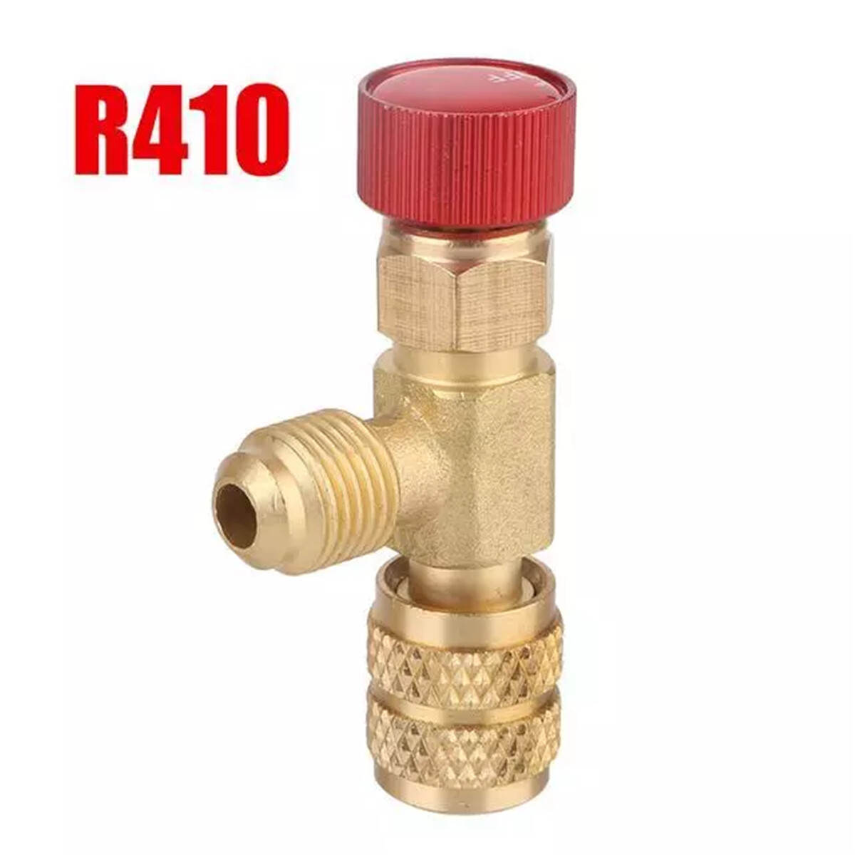 2PCS R410 R22 Refrigerant Service Charging Shut off Adapter Control Valve HVAC