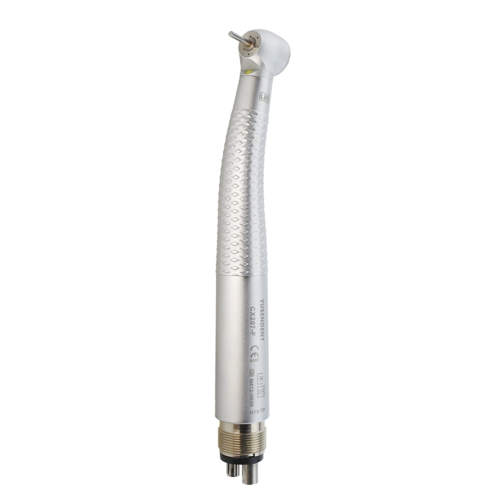 COXO Dental High Speed Handpiece 4 Hole LED Turbine E Generator Mini Head CX207