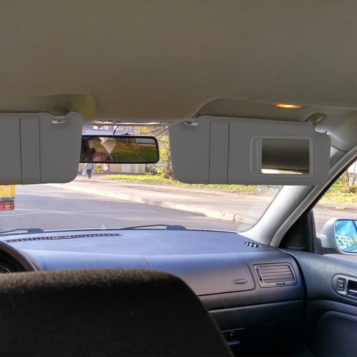 For 2007-2011 Toyota Camry Sun Visor Sunshade Left Driver Right Side UV proof