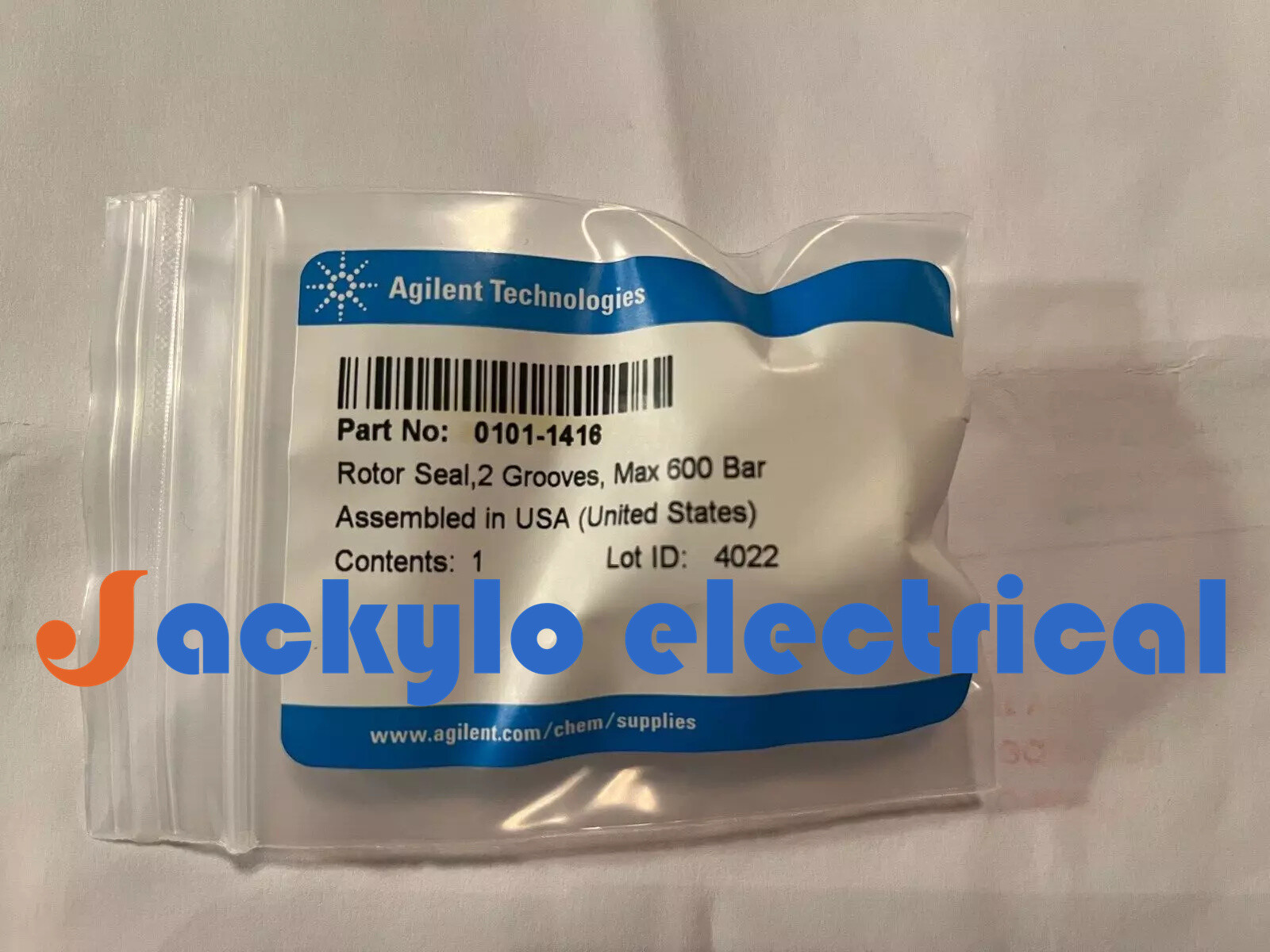 Agilent 0101-1416 Rotor seal, 2-position, 6-port injection valve, PEEK, 600 bar