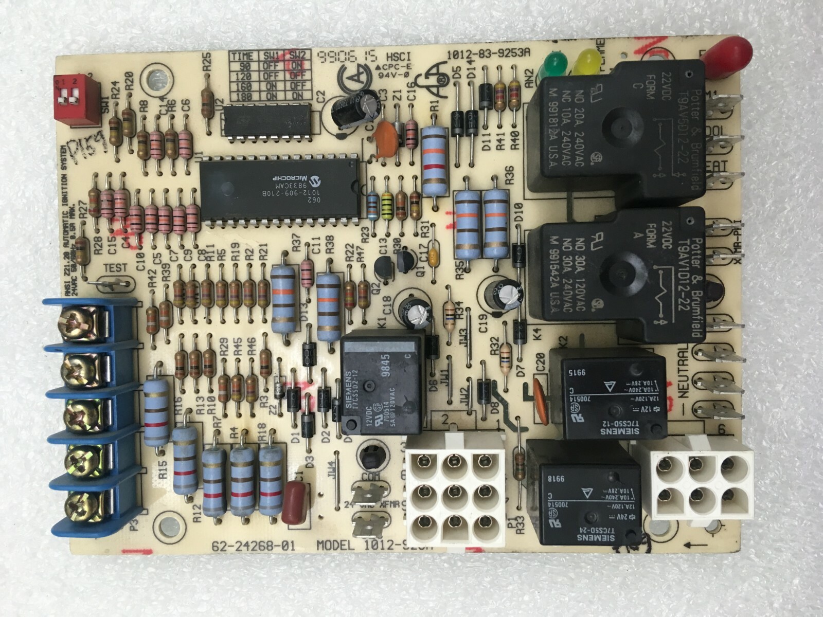 Rheem Ruud 62-24268-01 Circuit Board 1012-925A used #P160
