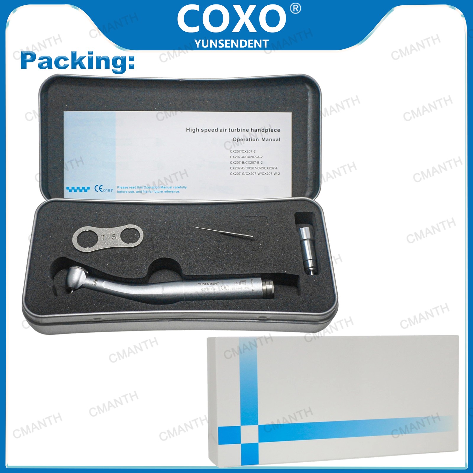 COXO BEING Dental Fiber Optic Turbine High Speed Handpiece Coupler For KAVO NSK