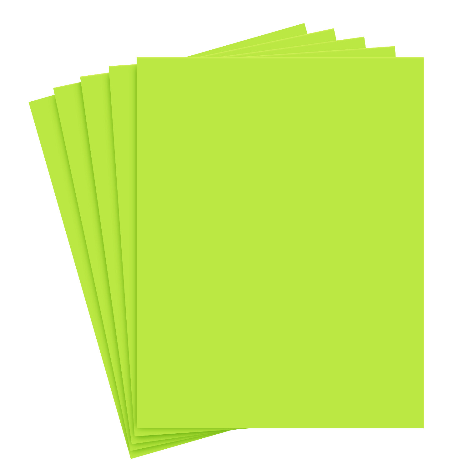 Vulcan Green Bright Color Paper, 24lb Bond (90GSM), 8.5 x 11, 50 Sheets