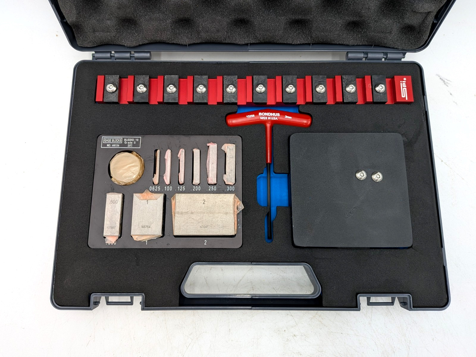 SPI 11-367-0 0.05 to 4″ Bore Gage Block Kit Calibration Master