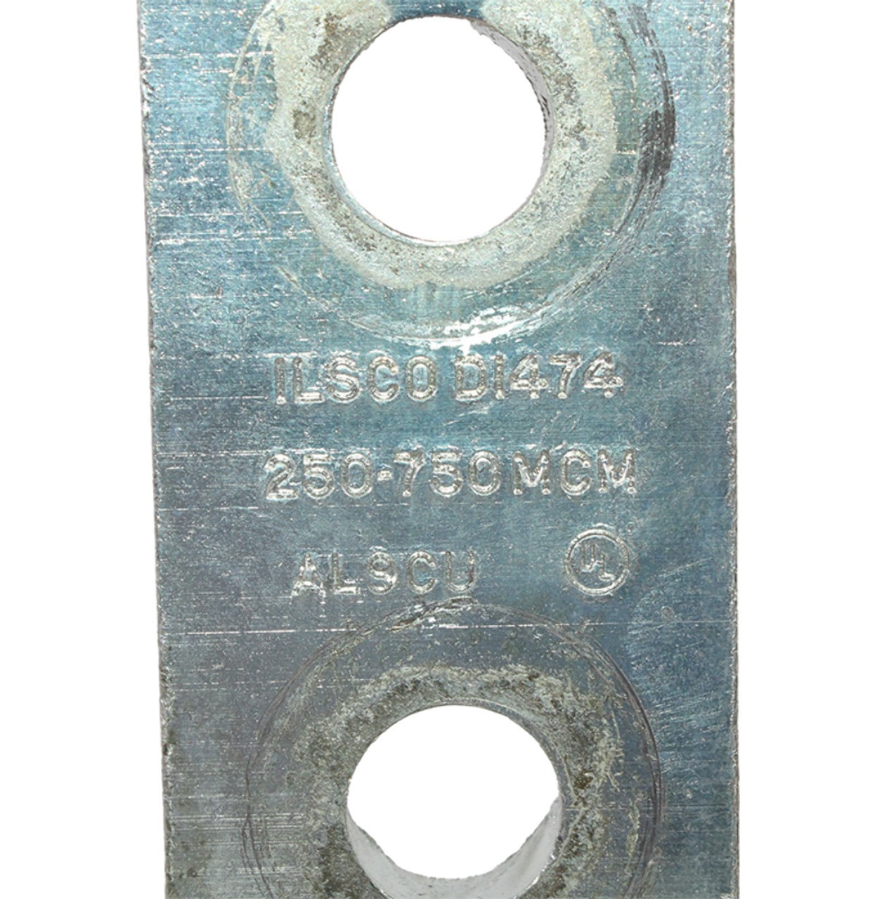 Ilsco D1474 Mechanical Lug Dual‑Rated 2‑Port Aluminum Copper AL9CU