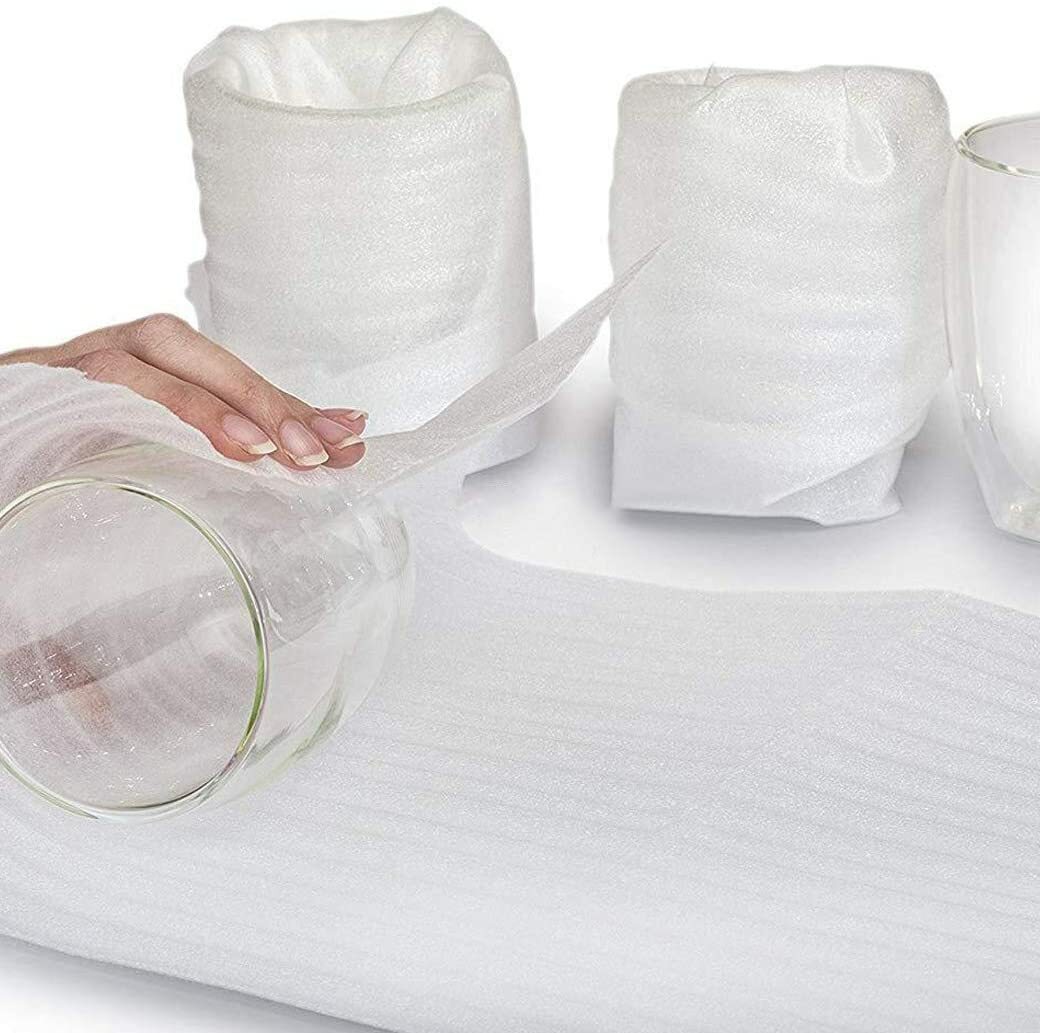 100 Foam Wrap Cushioning Sheets 12x12x1/16 packing materials for fragile items