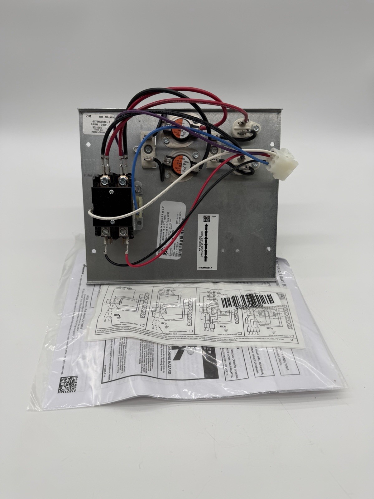 New Goodman Manufacturing HKSX10XC 10 kW Heat Kit 0175M00046-B