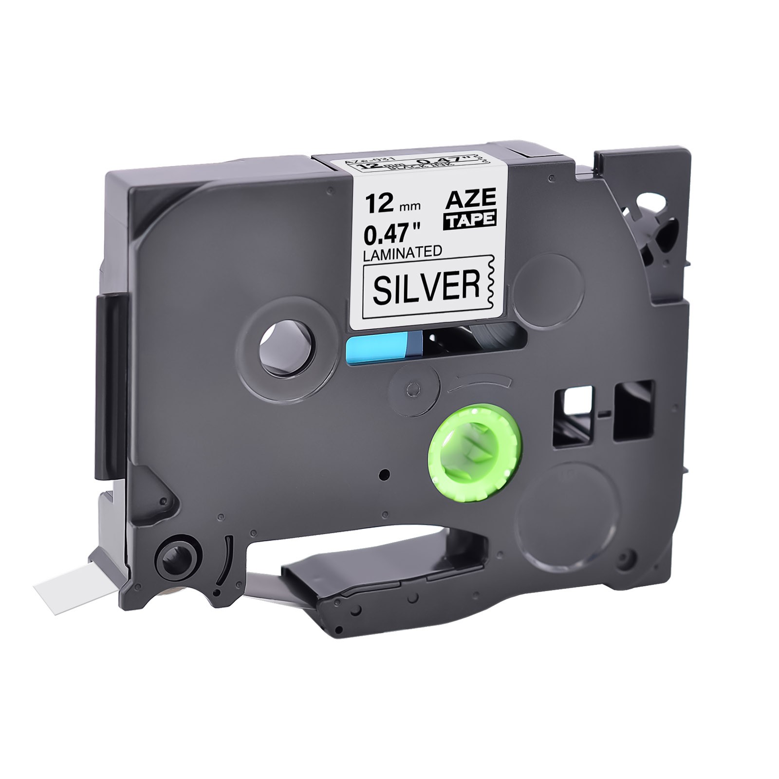 20x TZe-931 Black on Silver 1/2″ TZe Tapes Compatible For Brother PT Cube