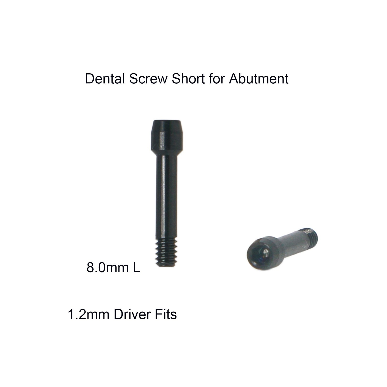 US Dental Titanium Straight Abutment Fit Hiossen System Restoration Mini/Regular