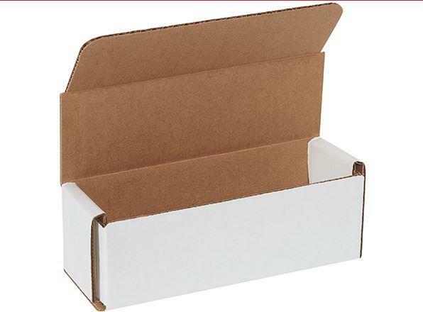 Many Sizes PICK FROM White Cartons Folding Corrugated Mailers 50 100 200 PACKS