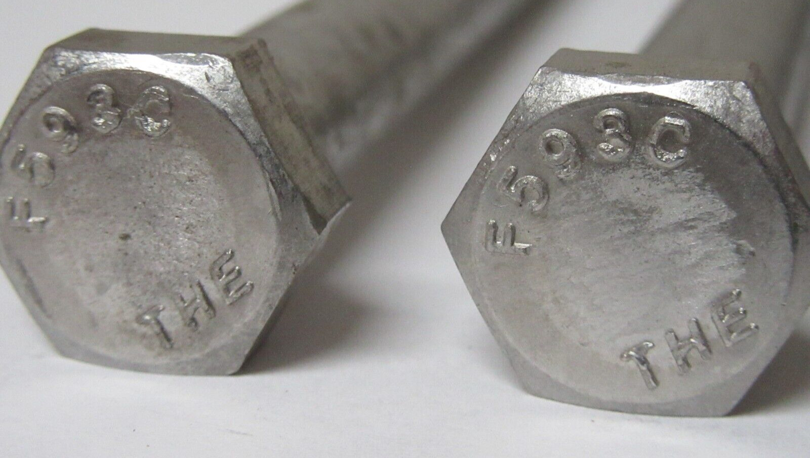 (4) 6 Inch Stainless Steel Hex Bolts – 3/8″-16 x 6″ Long – THE F5930
