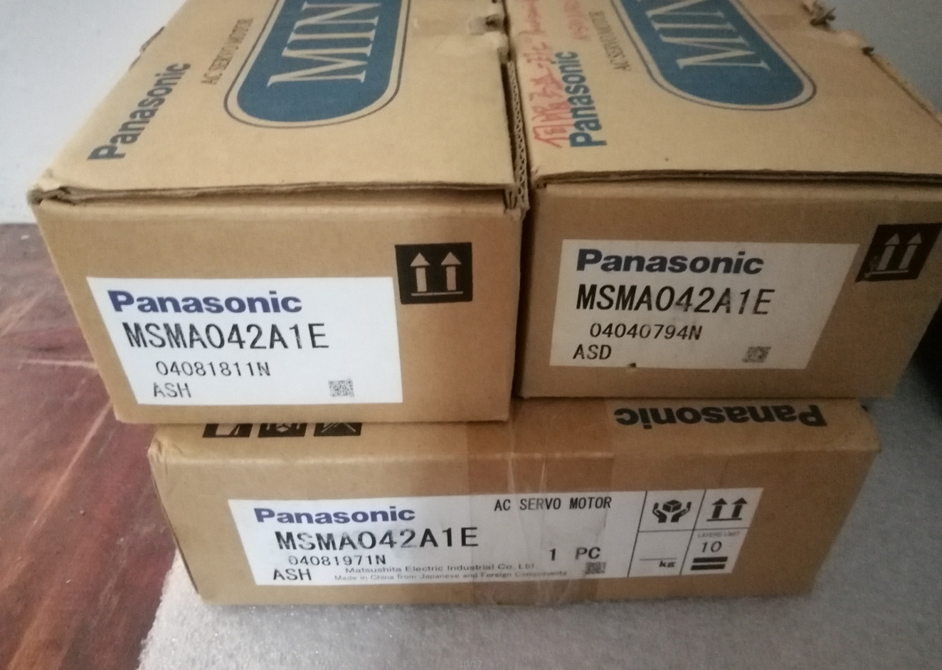 One Panasonic MSMA042A1E AC Servo Motor New In Box Shipping