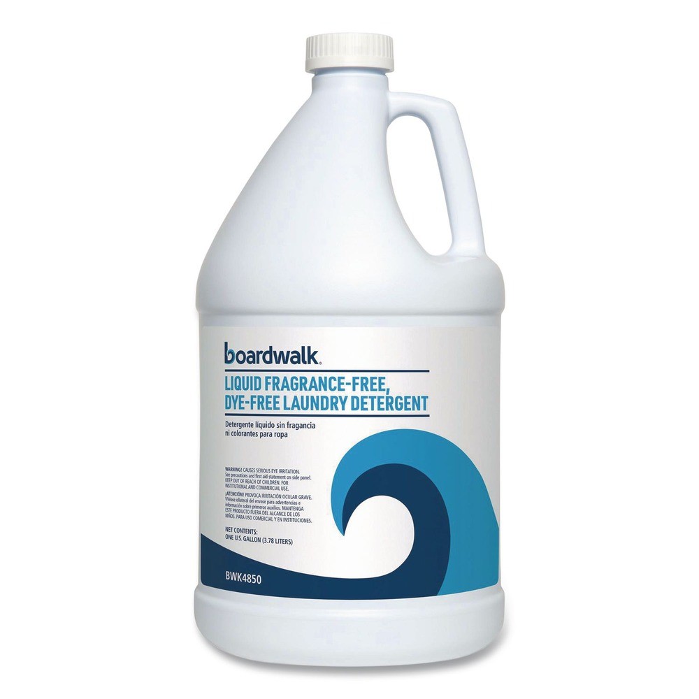 Boardwalk 4850 1 Gallon Liquid Laundry Detergent – Unscented (4/Carton) New