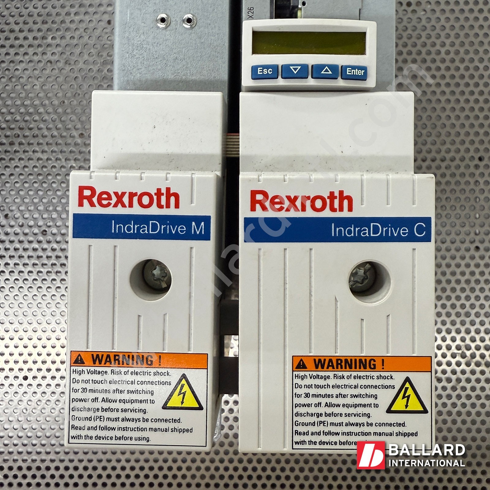 Rexroth HCS02.1E-W0028-A-03-NNNN IndraDrive C Servo Drive w/ IndraDrive M