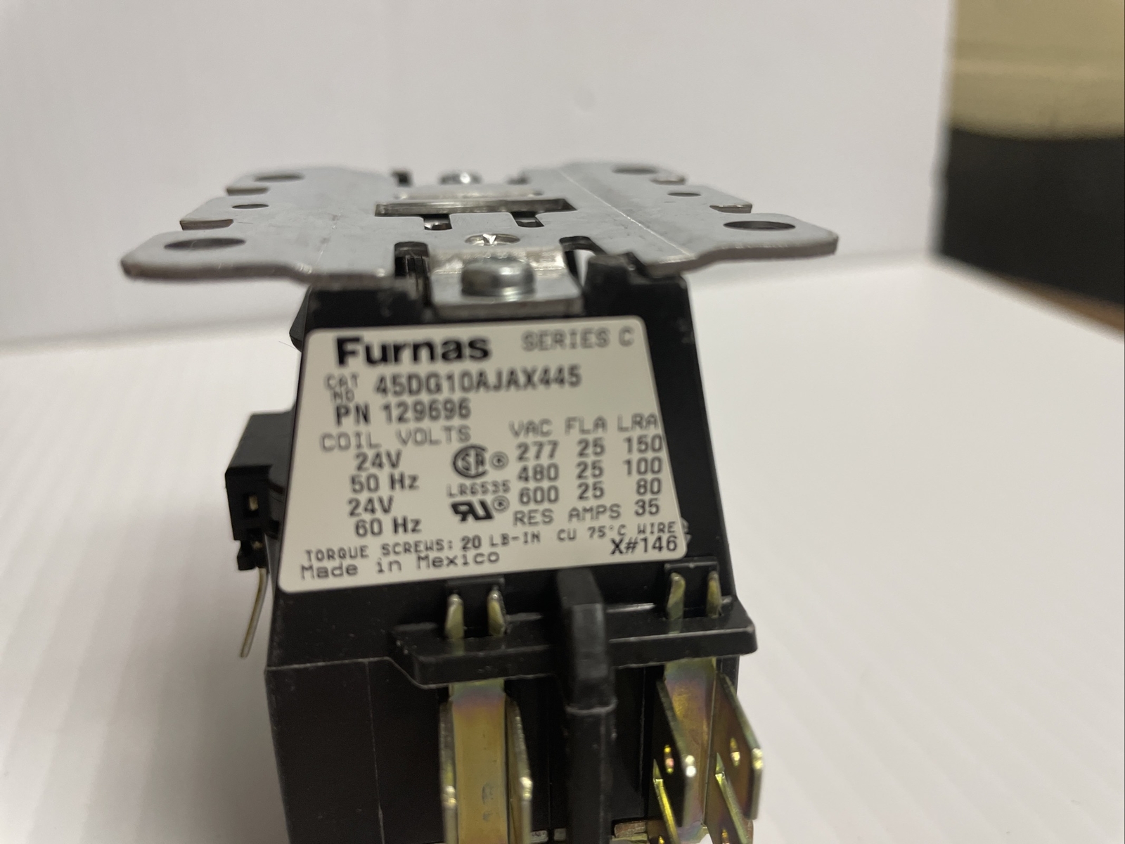 Lot of 12 Furnas Definite Purpose Contactor 24V 50HZ 24V 60HZ 45DG10AJAX445 NEW