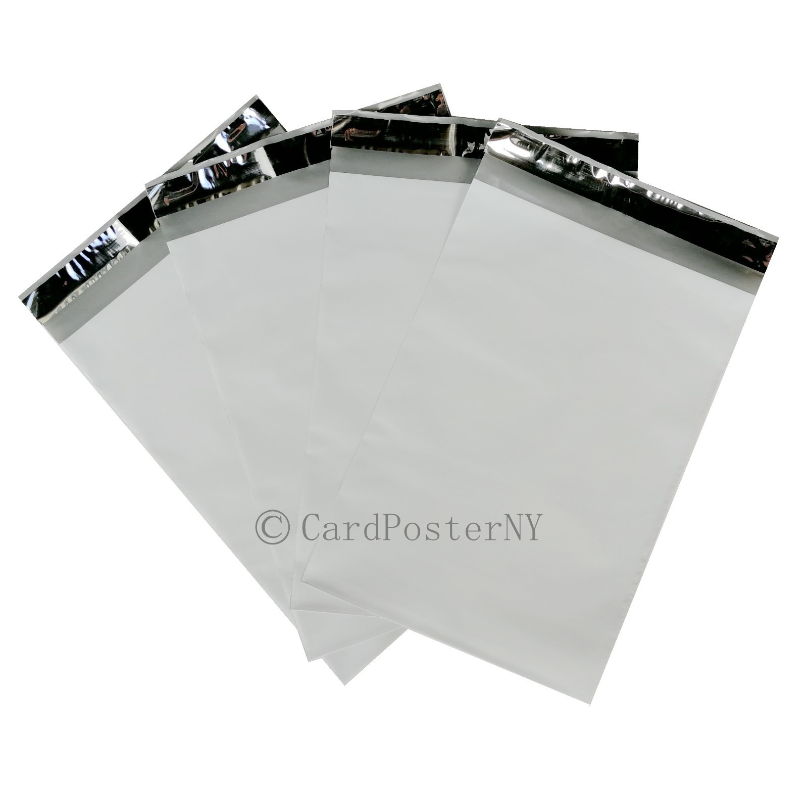 100 12X15.5 White Poly Mailer Self Sealing Shipping Envelopes Bags 12”X15.5” #5