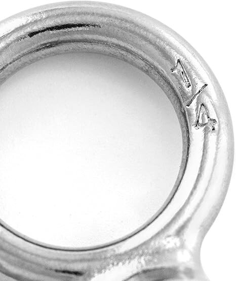 Eye Bolt 5 Pack 1/4 20 X 1 Marine Grade Stainless Steel Lifting Ring Threaded