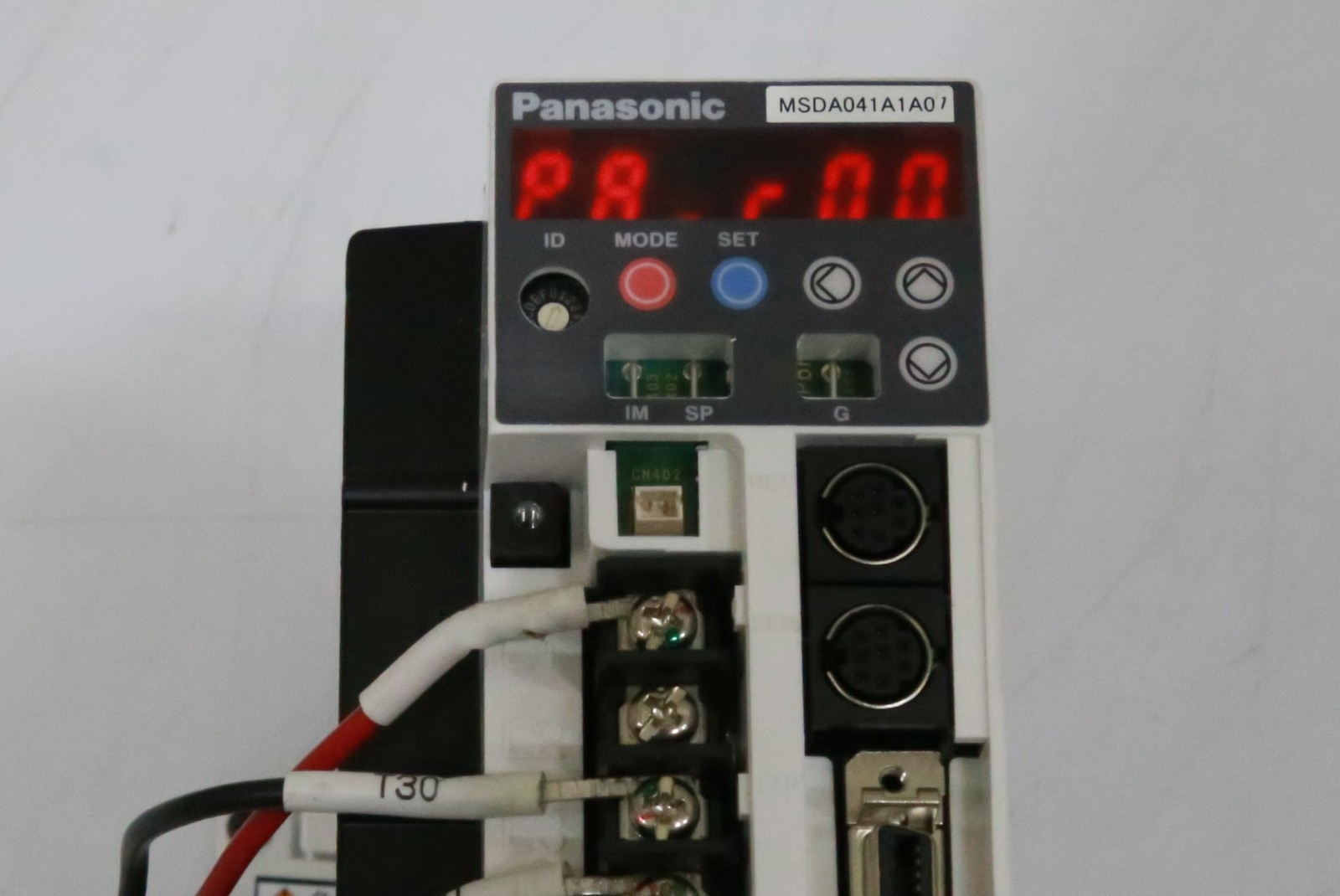 PANASONIC Used MSDA041A1A07 400W AC Servo Drive DRV-I-4697=9N33