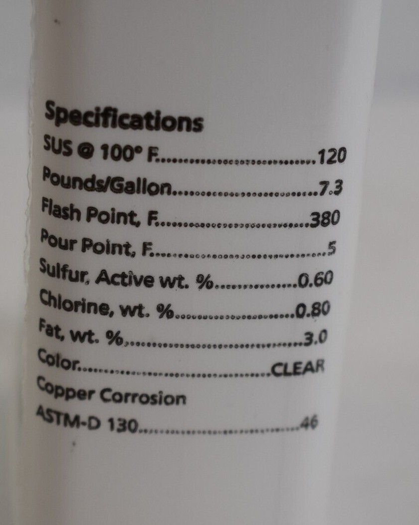 Plumb Pak PP840-90 Light CUtting Oil Sulfurized Chlorinated Base Threading 1qt