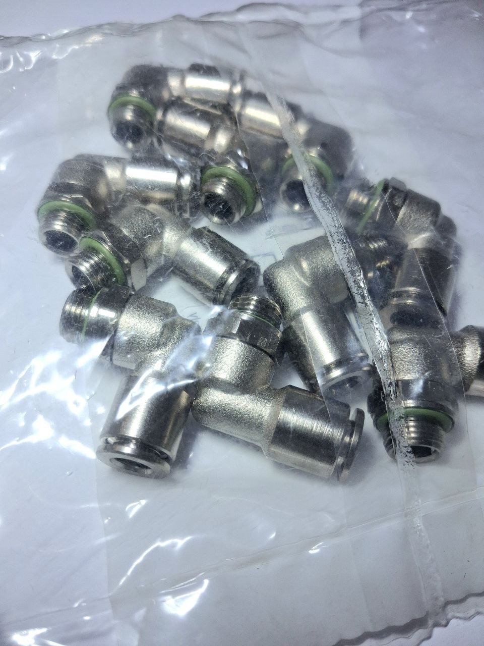 10pcs. (1 Pack) FESTO NPQH-L-G18-Q6-P10 578281 Push-in Fitting