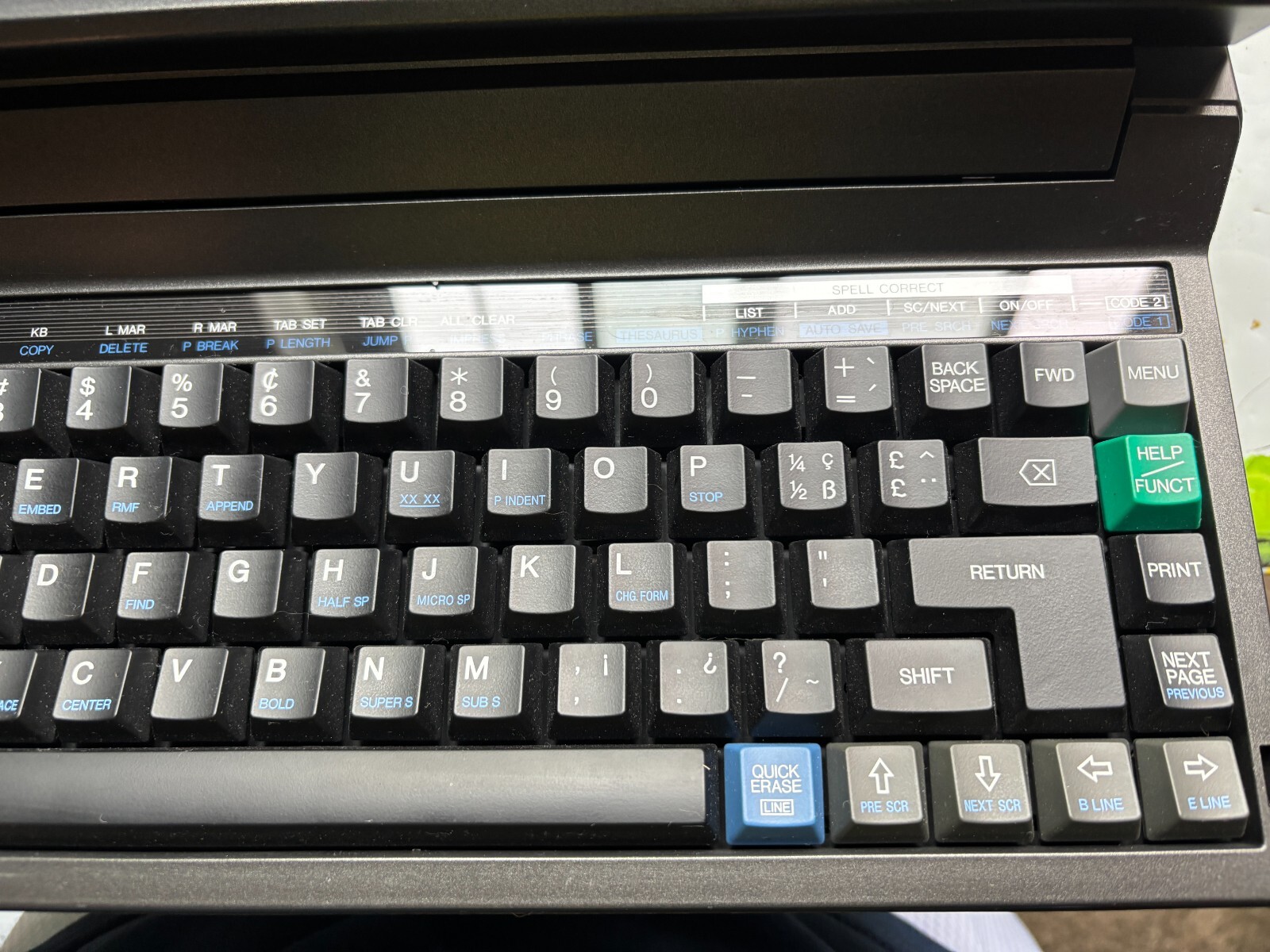 Panasonic Laptop Word Processor KX-WL50 Tested No Power Cable