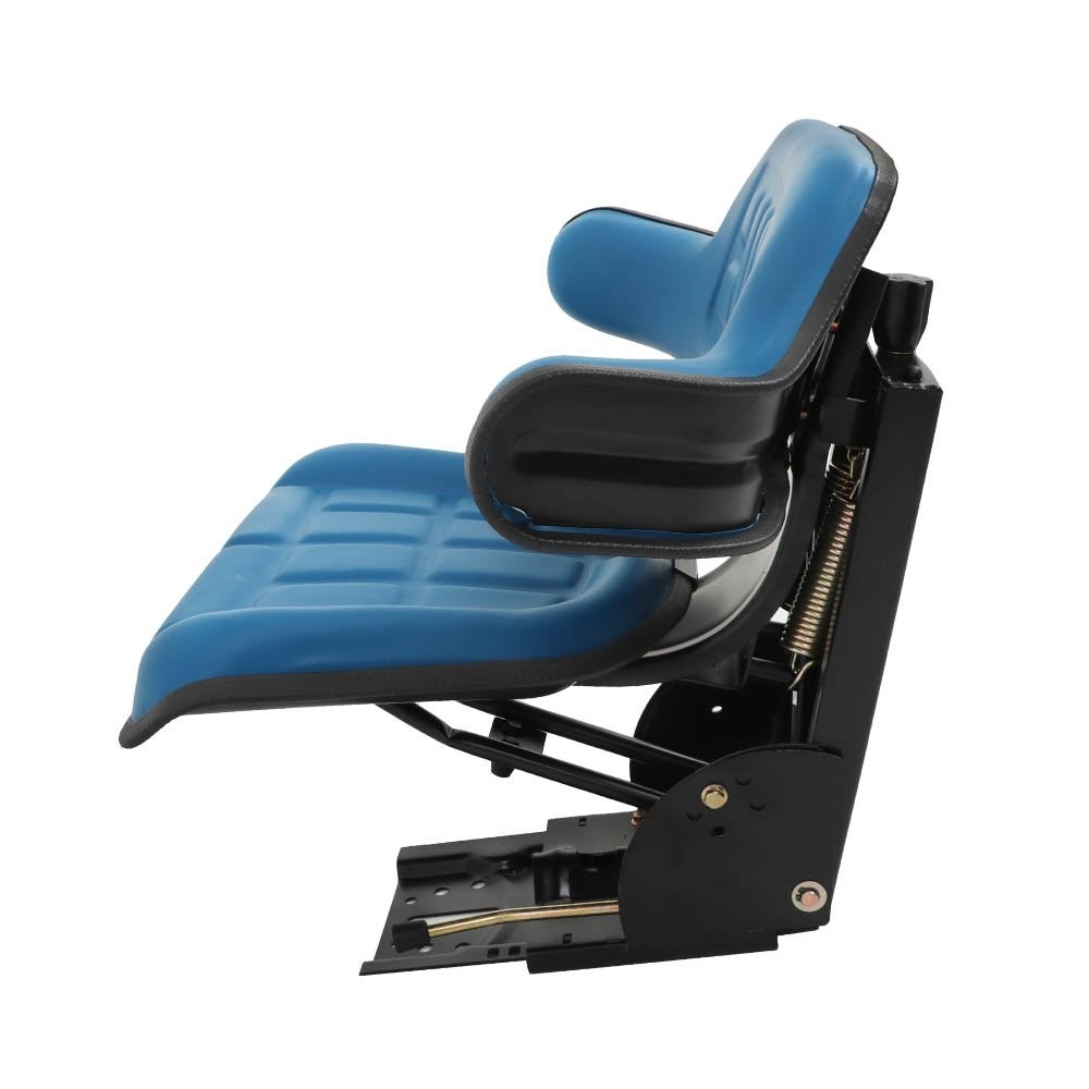 Blue Tractor Suspension Seat For Ford / New Holland 4000 4100 4110 4600 5600
