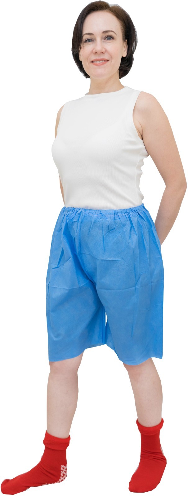 One Size Fits All Disposable Exam Shorts Medical Patient Exam Wear