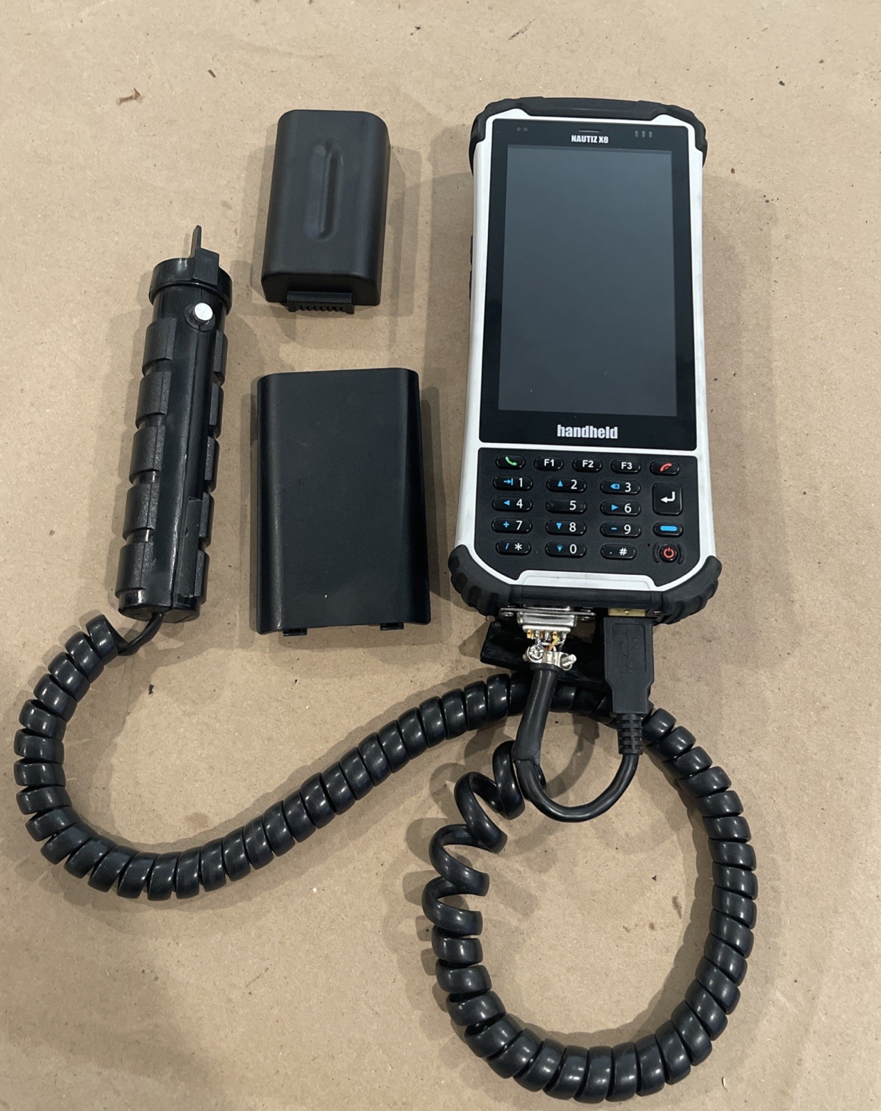 Handheld Nautiz X8 PDA GPS Android Mobile Computer Barcode Scanner – No Charger