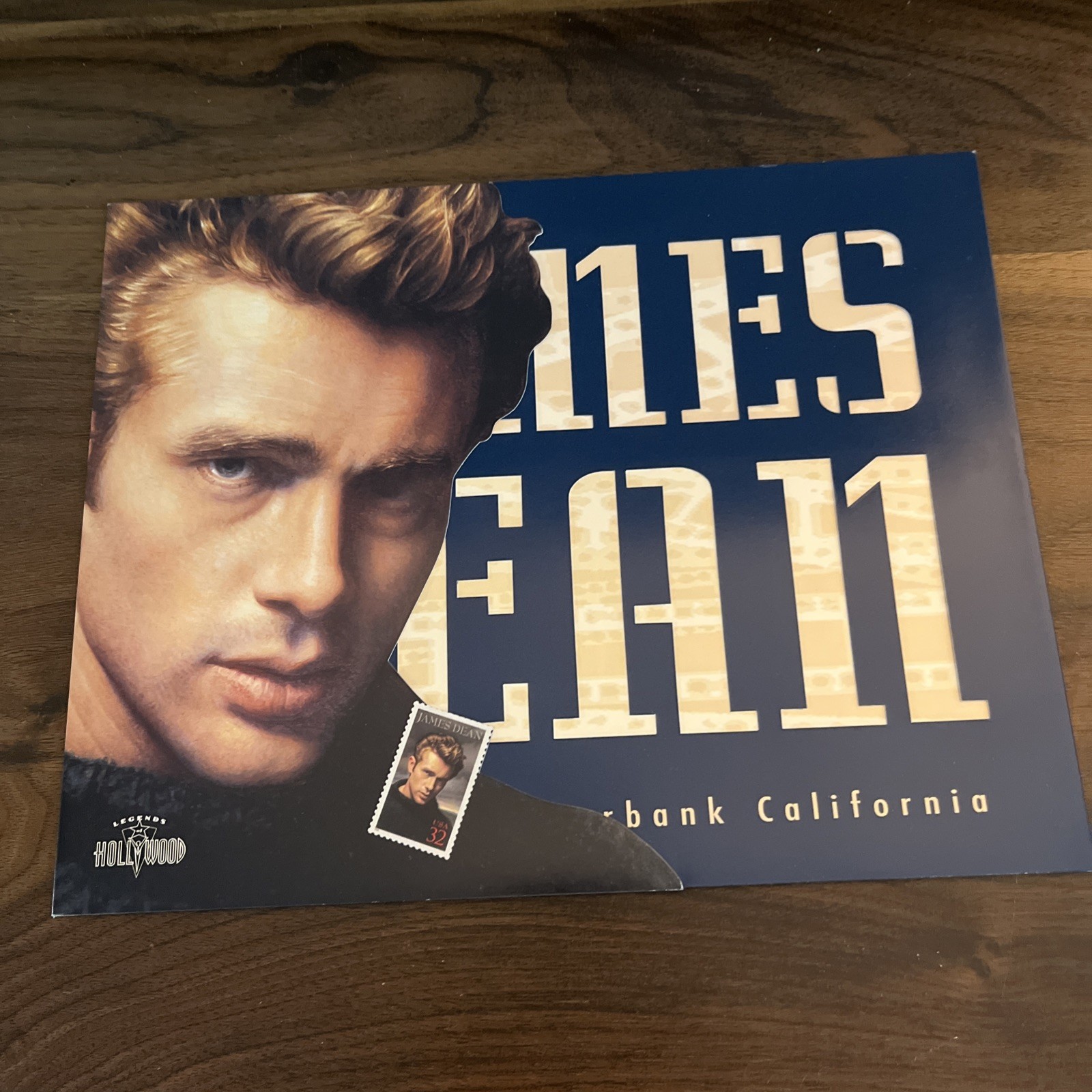 VTG 1996 JAMES DEAN SPECIAL UNITED STATES POSTAL SERVICE MAIL ENVELOPES LOT OF 6
