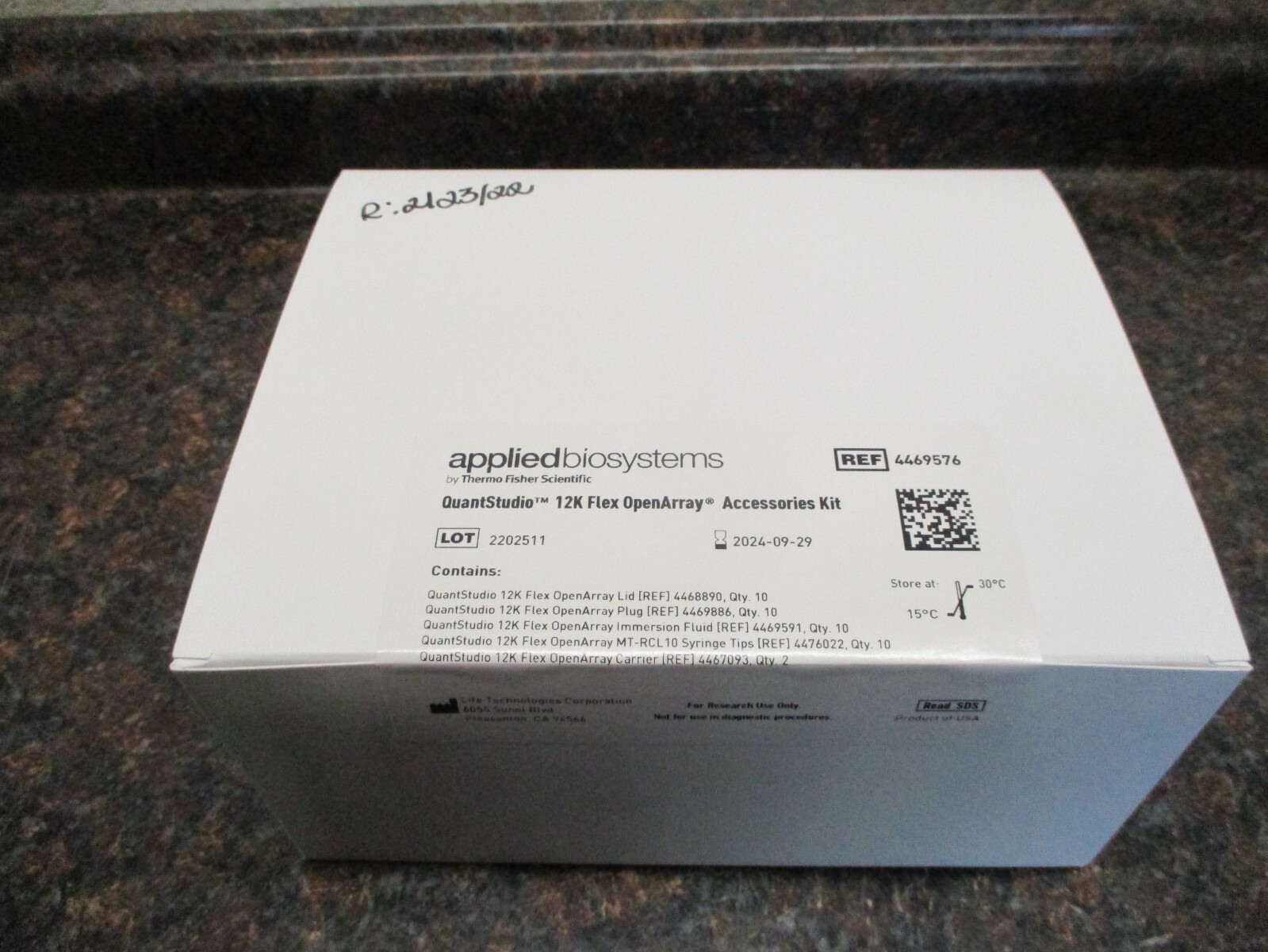 Applied Biosystems QuantStudio 12K Flex OpenArray Kit 4469576 NEW EX 9/2024