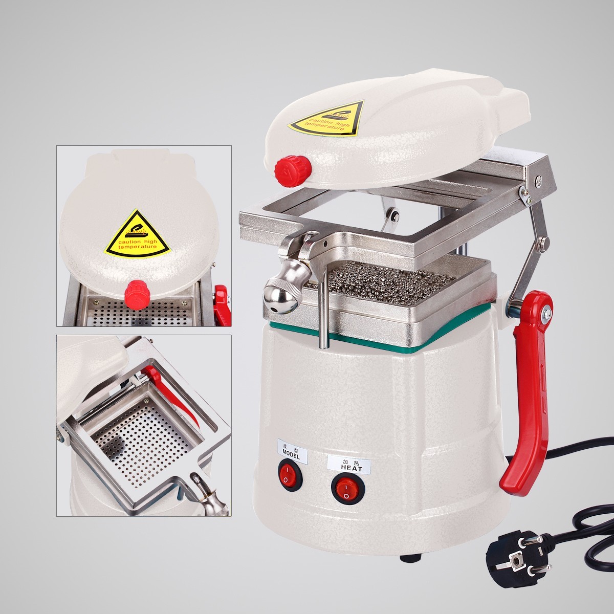 Dental Vacuum Former Lab Forming Molding Machine Thermoforming Tray Retainer
