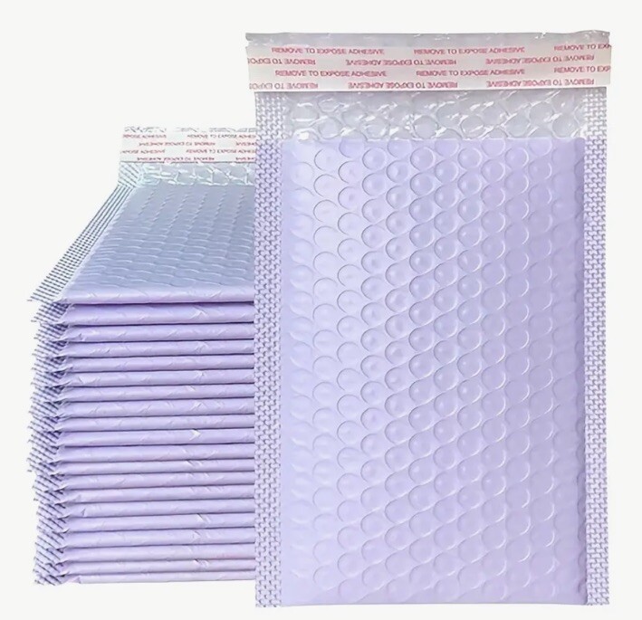PURPLE POLY BUBBLE MAILERS SHIPPING PADDED BAGS MAILING ENVELOPES SMALL 4×6