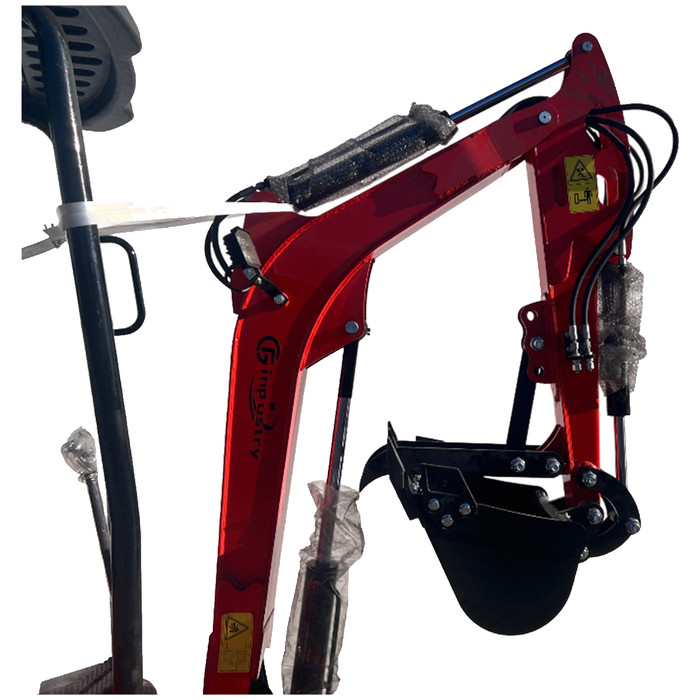1.4 Ton Mini Excavator Tracked Crawler Kubota Diesel Engine w/ Side Swing Boom
