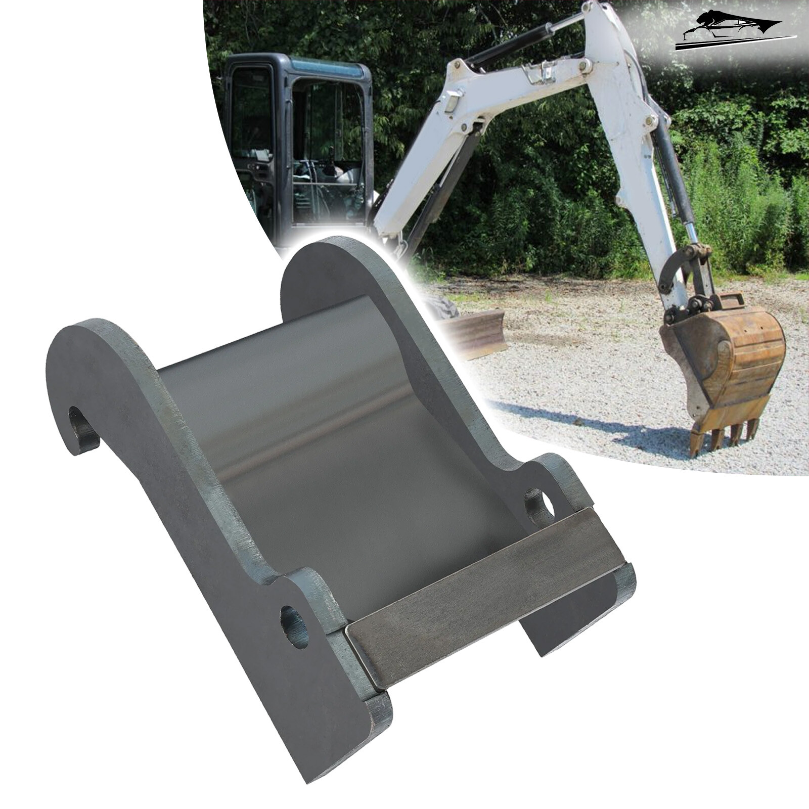 Quick Attach Excavator Coupler Bracket Backhoe For Bobcat E Series 325 328