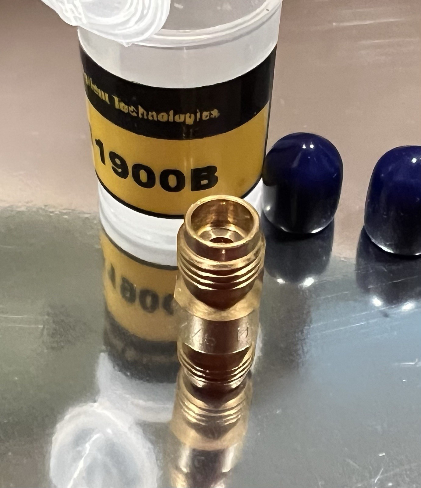 Agilent HP 11900B 2.4mm Female to 2.4mm Female Adapter 50Ghz