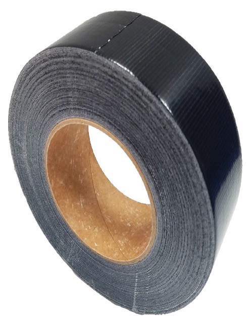 12 Rolls of Heavy Duty Black Duct Tape – 1.89″ x 35 Yds – 17 Mil