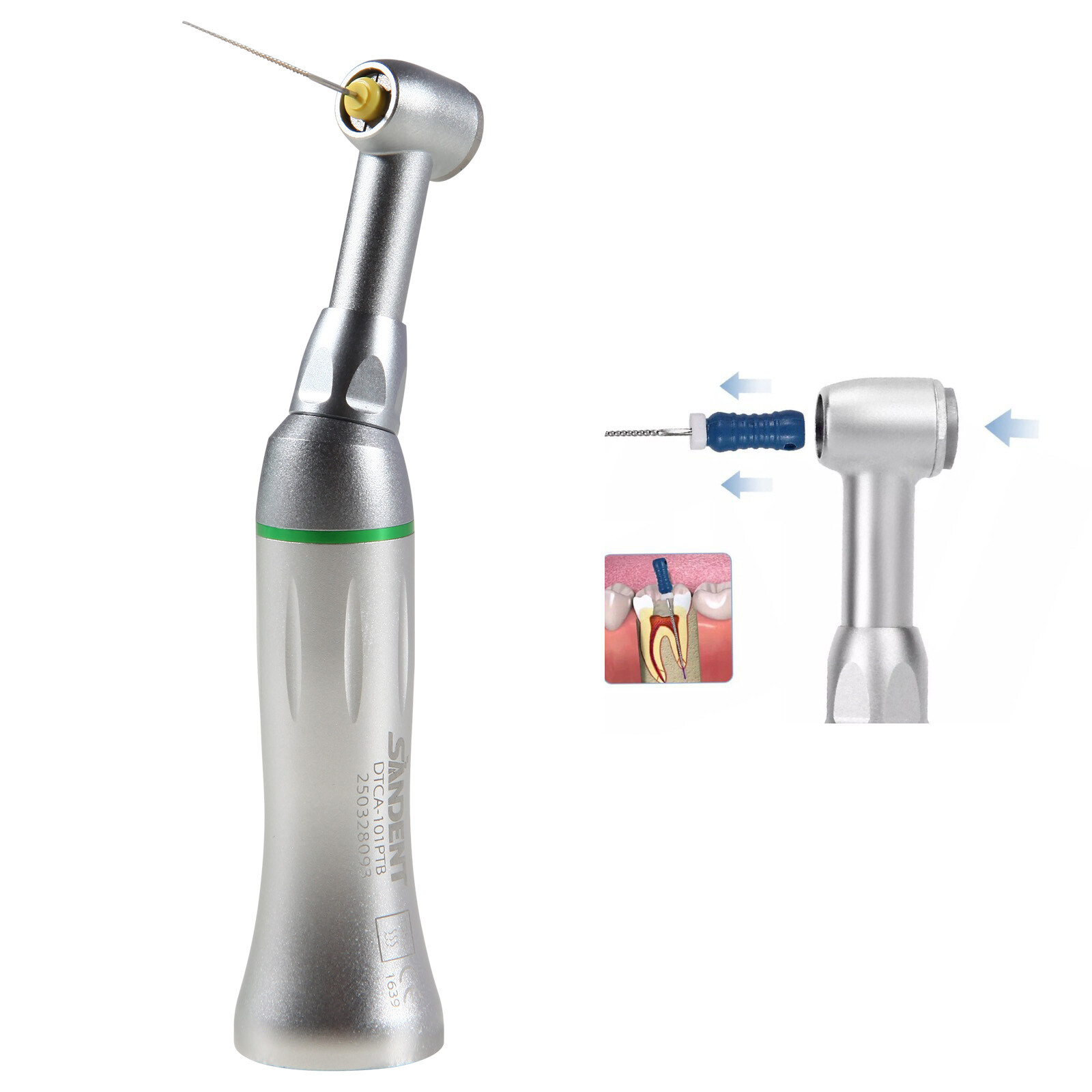 Dental Endo Reciprocating Handpiece 10:1 Contra Angle Endodontic 90° M4 NSK
