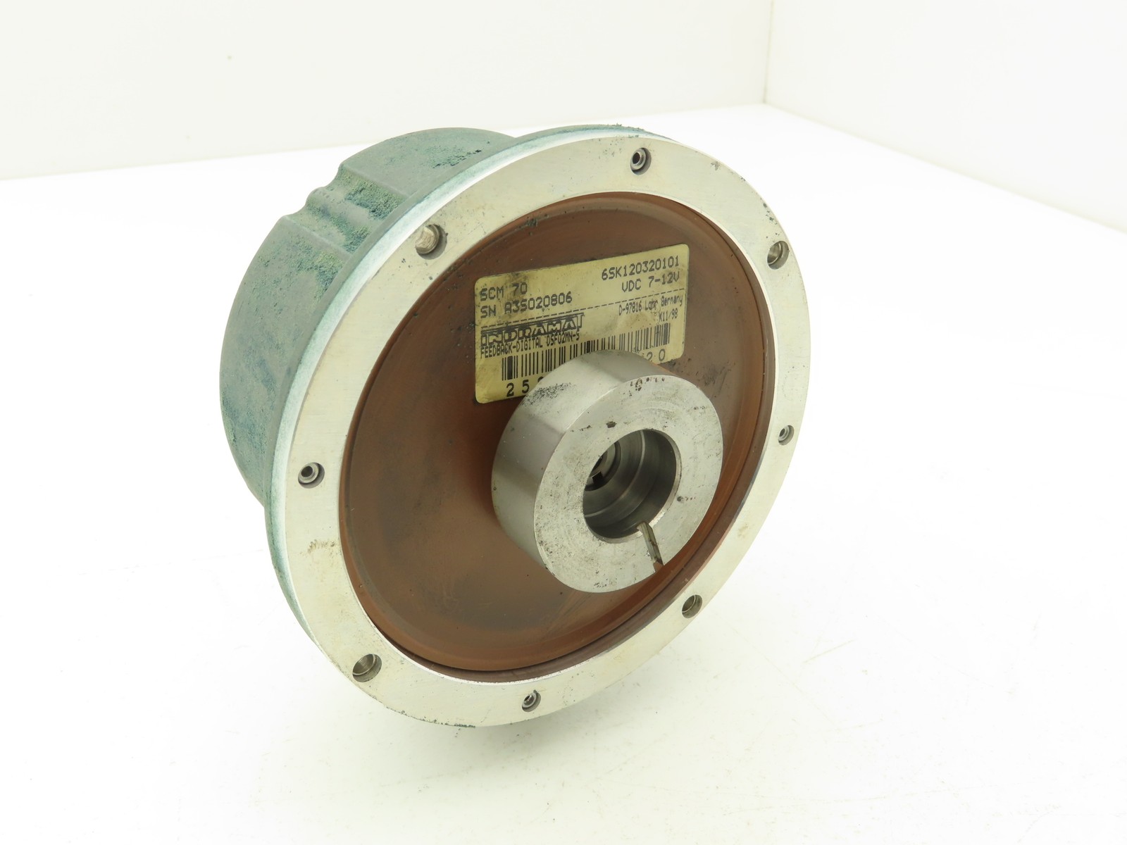 Indramat DSF02MN-S Type 6 Digital Encoder 7-12VDC D-97816 SCM 70 6SK120320101