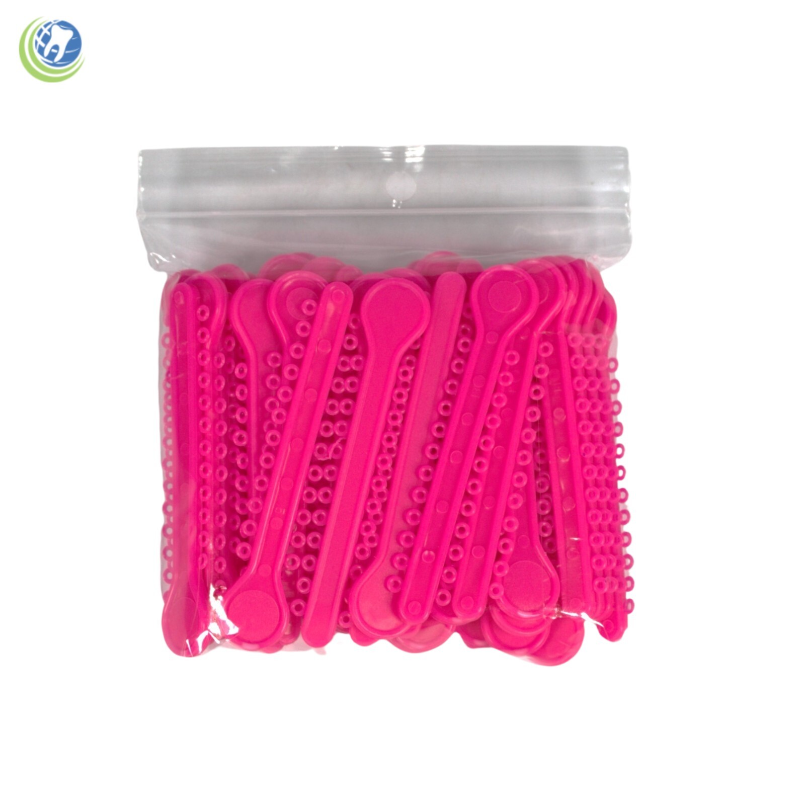 Dental Ortho Ligature Bands Elastic Elastomeric Ties 1008/Bag All Colors O & S
