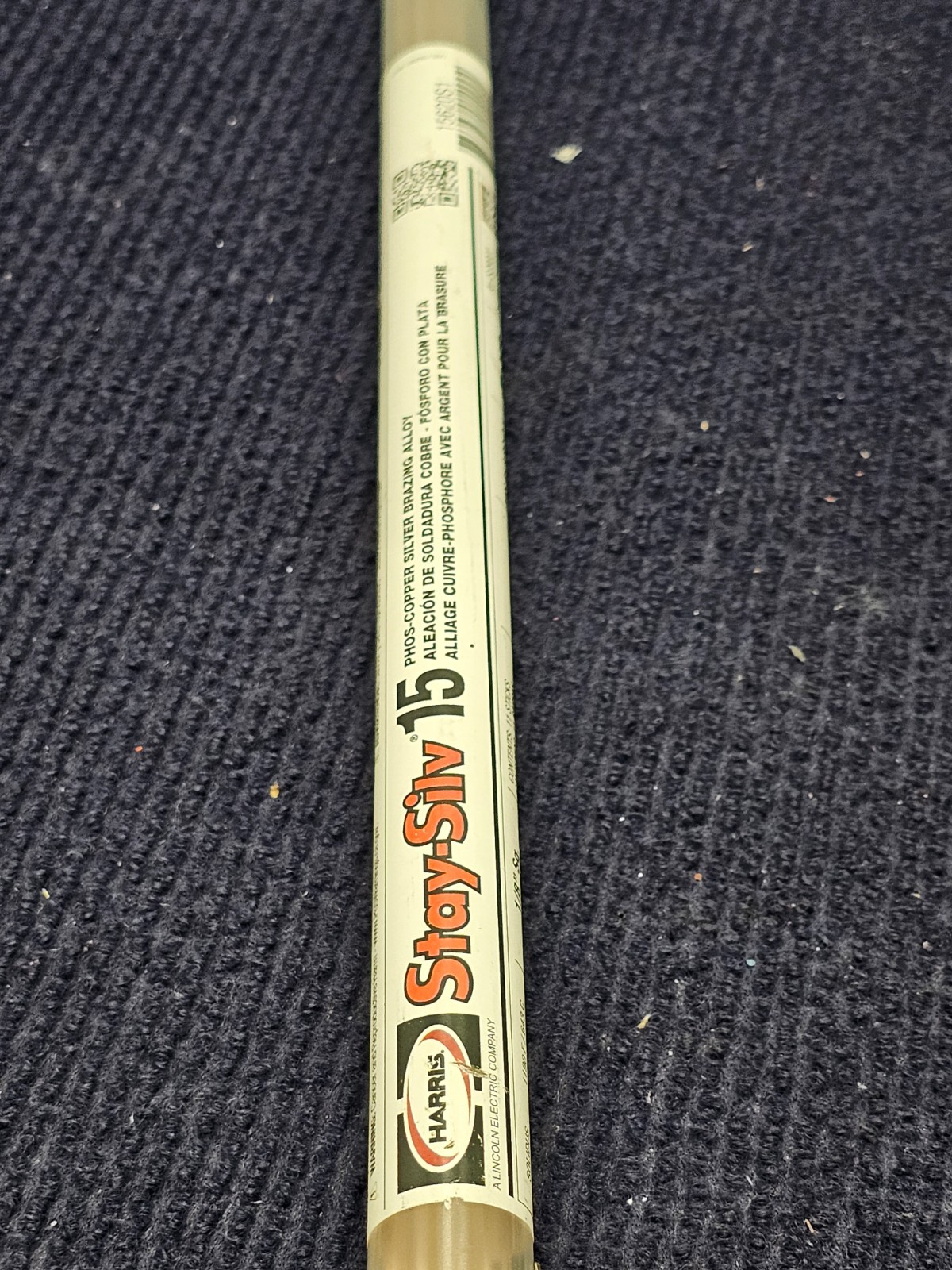 Harris Stay-Silv 15 Phos-Copper Silver Brazing Alloy 11 Sticks 1/8 SQ. 3.2mm NEW