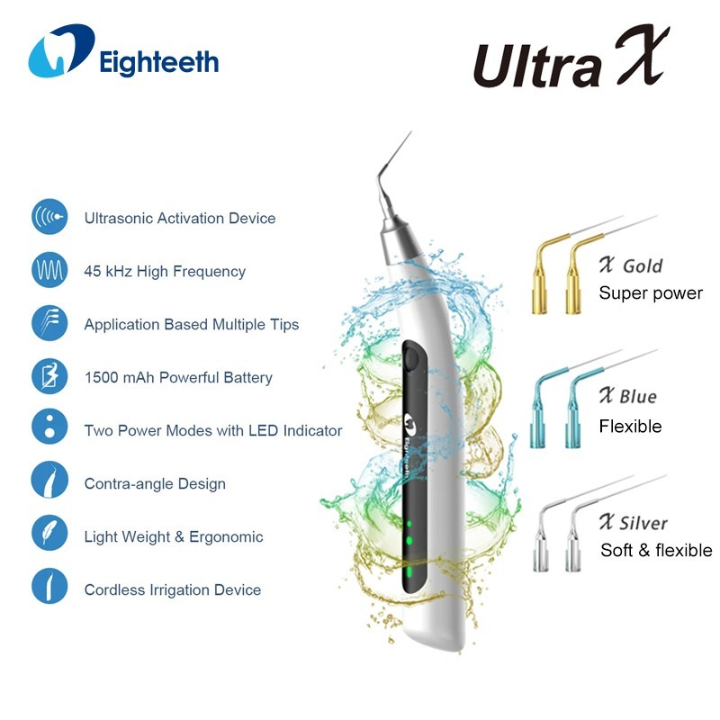 Eighteeth Ultra X Cordless Ultrasonic Endo Activator Root Canal Irrigator