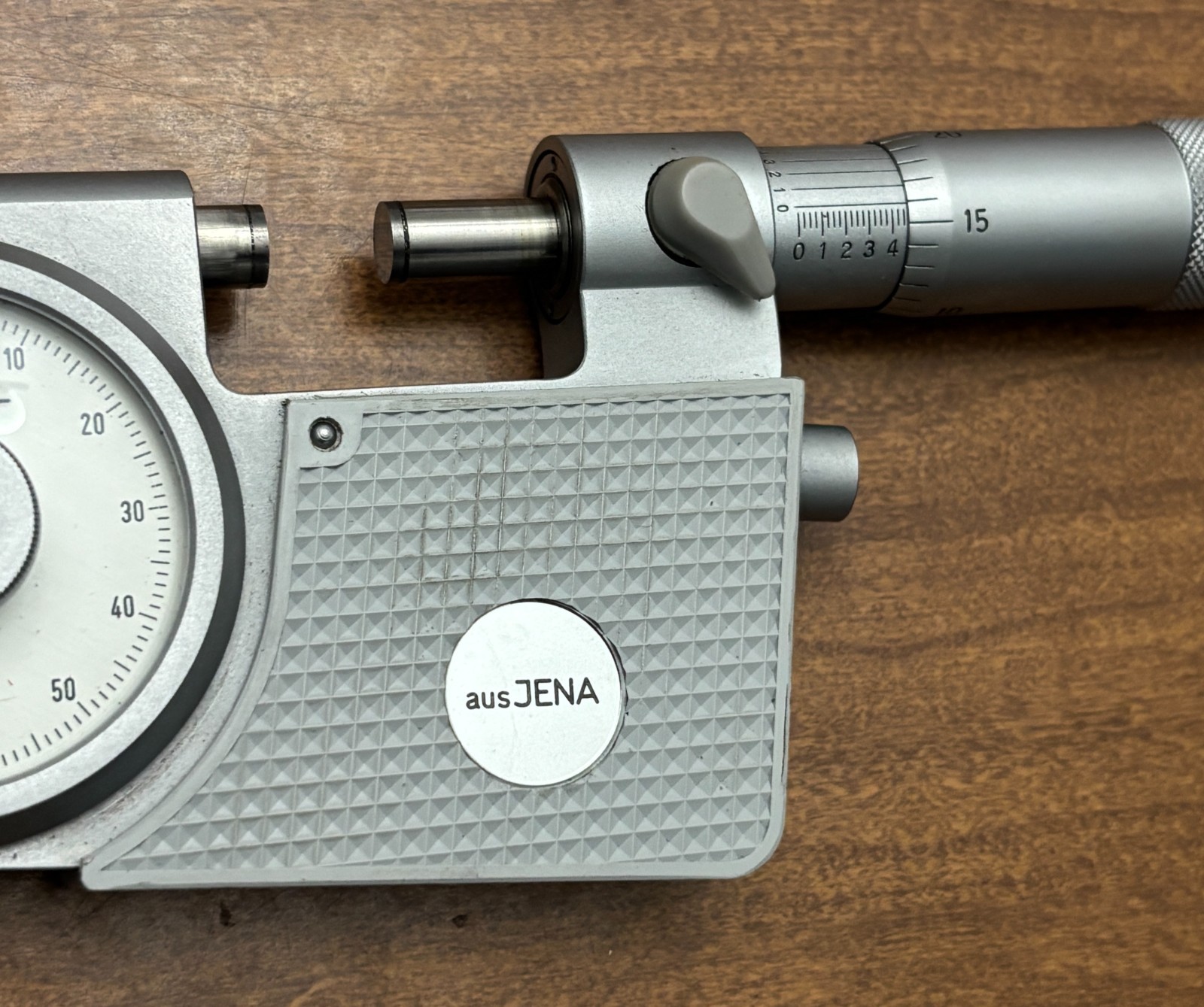 German made Carl Zeiss Jena Indicating micrometer 0-1″ Feinzeigermessschraube