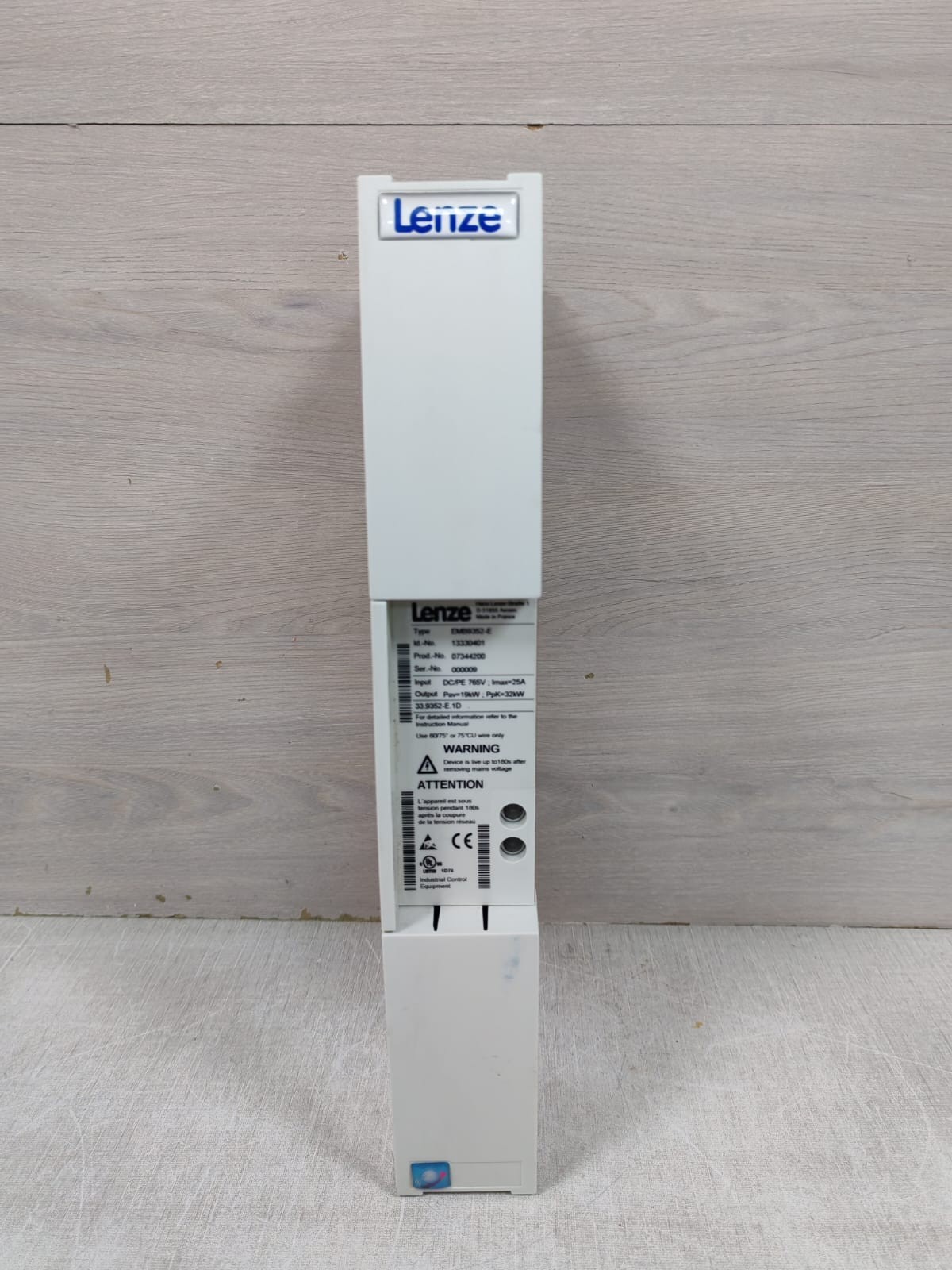 LENZE EMB9352-E SERIES BRAKE UNIT 765V