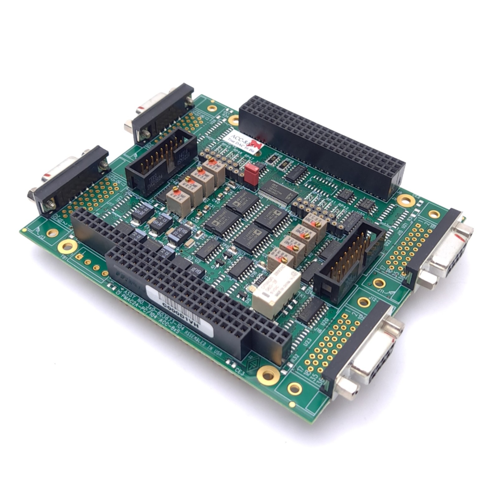Delta Tau PMAC2A-PC/104 ACC-8xS 3×0-603673-104 Expansion Stack Board, 104-Pin