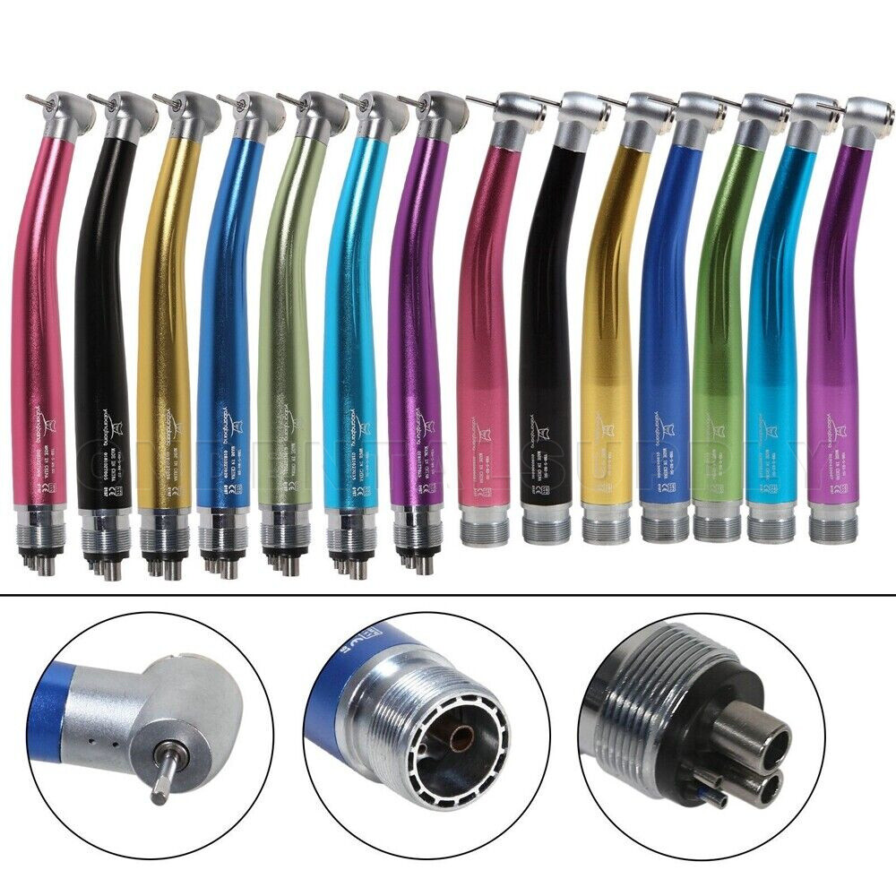 NSK PANA MAX Style Dental High Speed Handpiece Turbine 2/4Holes 7-Colors Rotor