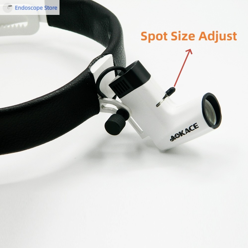 Medical Ultralight LED Wireless Adjust Surgery Examination Head Light Lamp ENT