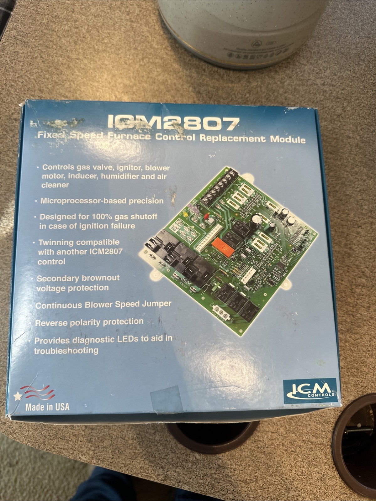 ICM Controls ICM2807 Furnace Control Board